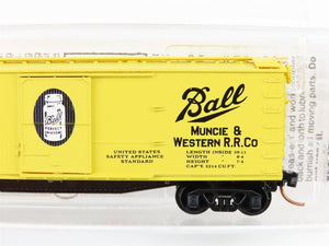 N Micro-Trains MTL 42030 MWR Muncie & Western 40' Single Door Box Car #1022