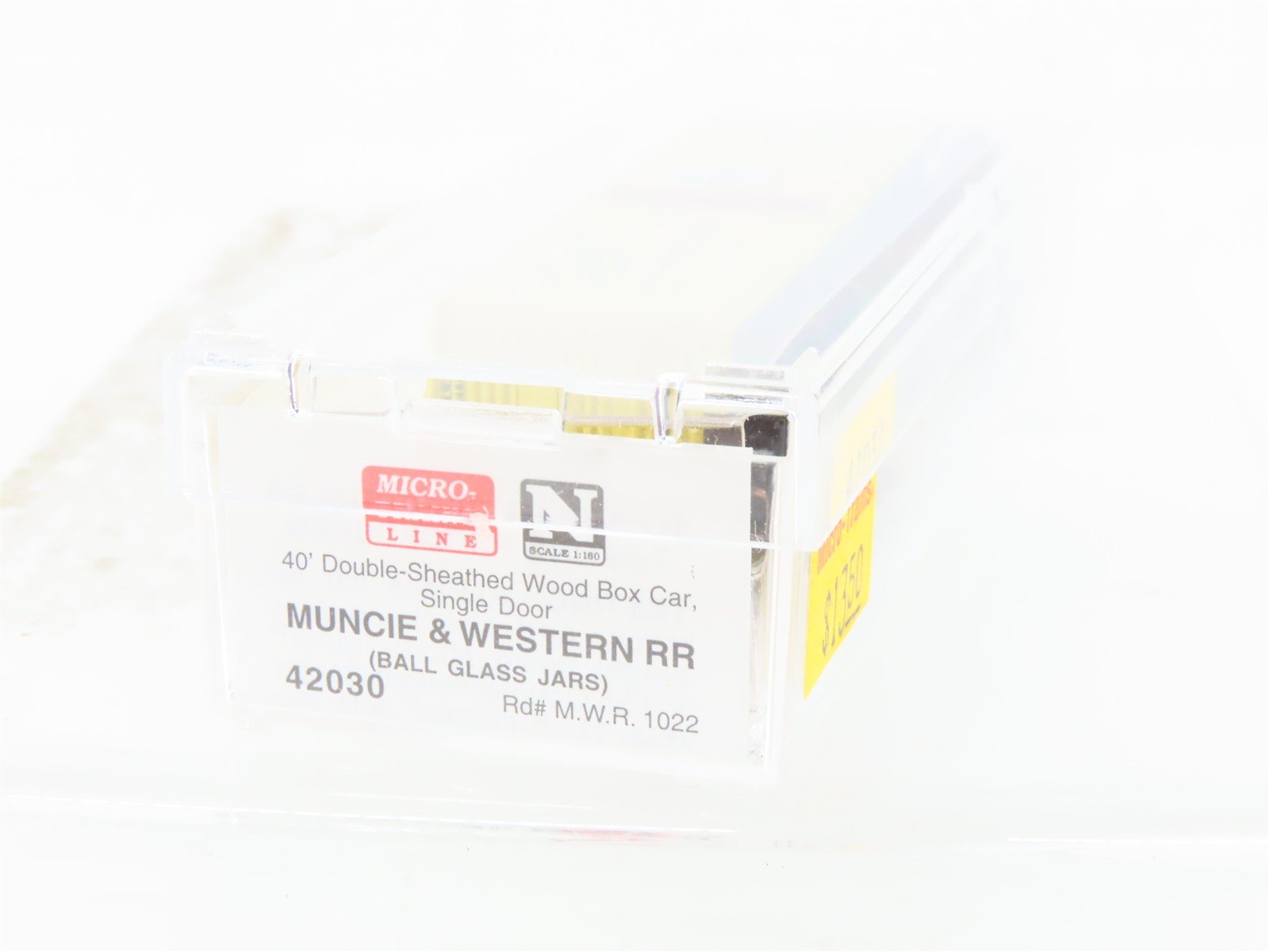 N Micro-Trains MTL 42030 MWR Muncie & Western 40' Single Door Box Car #1022