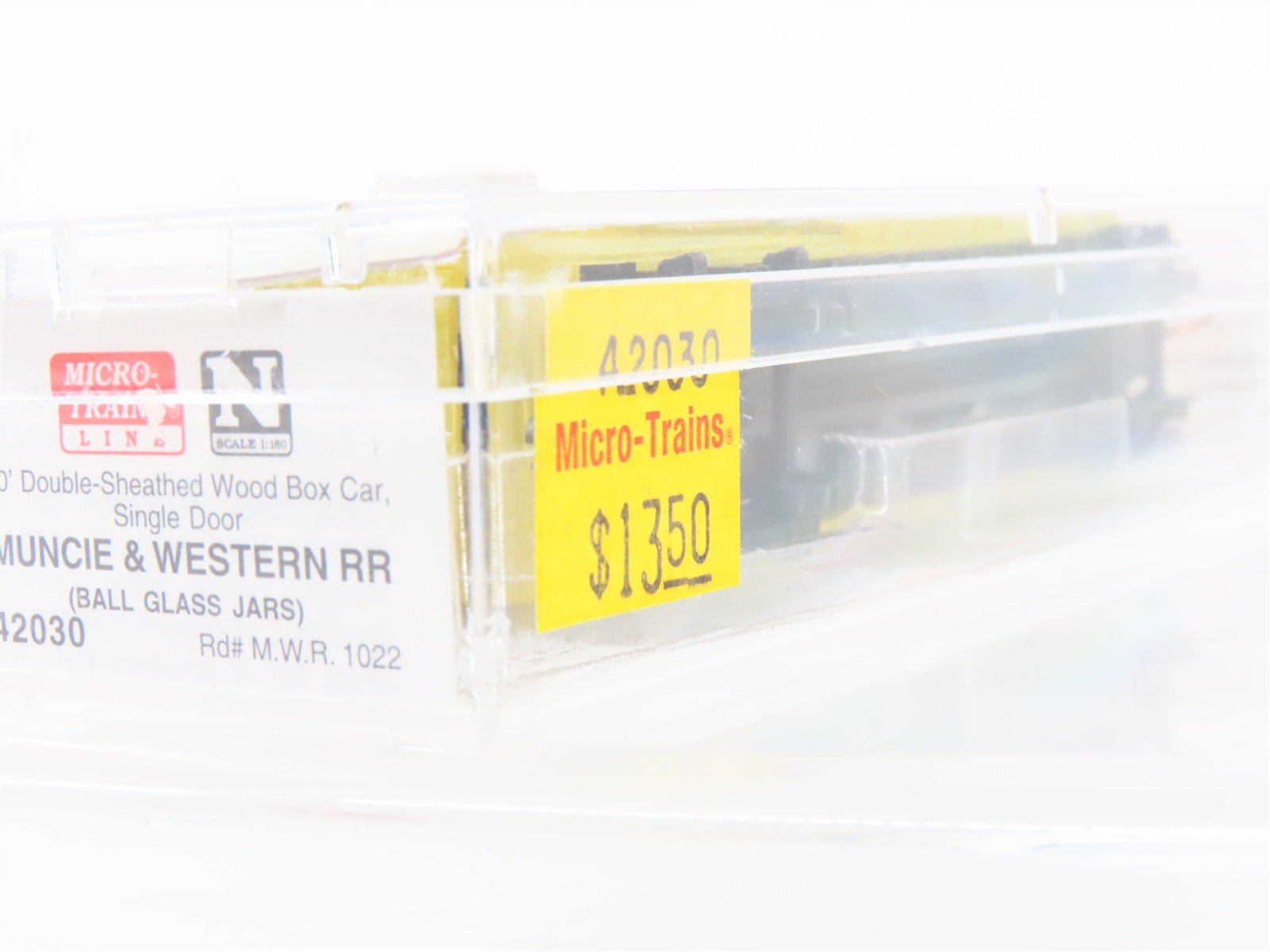 N Micro-Trains MTL 42030 MWR Muncie & Western 40' Single Door Box Car #1022