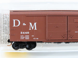 N Scale Micro-Trains MTL 79030 D&M Detroit & Mackinac 50' Wagon Top Box Car 3440