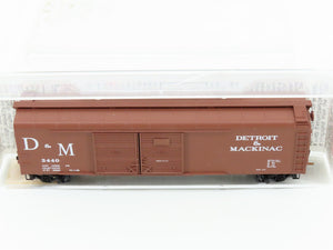 N Scale Micro-Trains MTL 79030 D&M Detroit & Mackinac 50' Wagon Top Box Car 3440