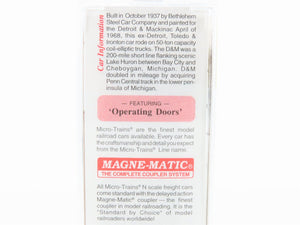 N Scale Micro-Trains MTL 79030 D&M Detroit & Mackinac 50' Wagon Top Box Car 3440