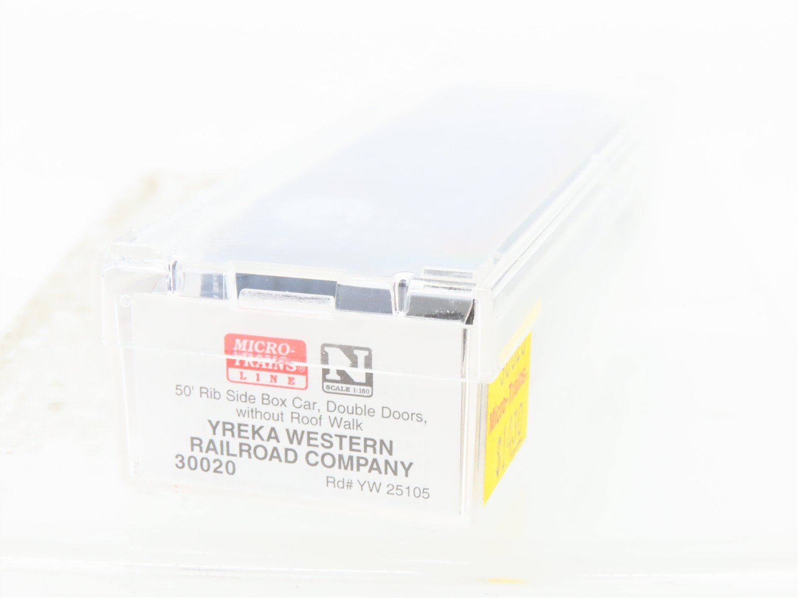 N Scale Micro-Trains MTL 30020 YW Yreka Western 50' Double Door Box Car #25105