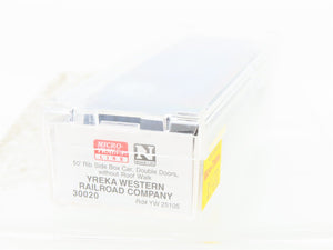 N Scale Micro-Trains MTL 30020 YW Yreka Western 50' Double Door Box Car #25105