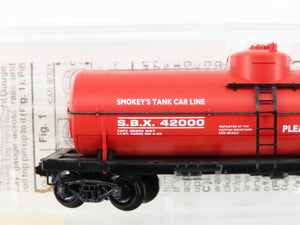 N Scale Micro-Trains MTL 65460 SBX Smokey Bear 39' Single Dome Tank Car #42000