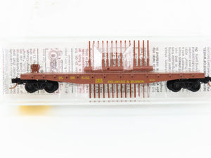 N Scale Micro-Trains MTL 45210 D&H Delaware & Hudson 50' Flat Car #16509