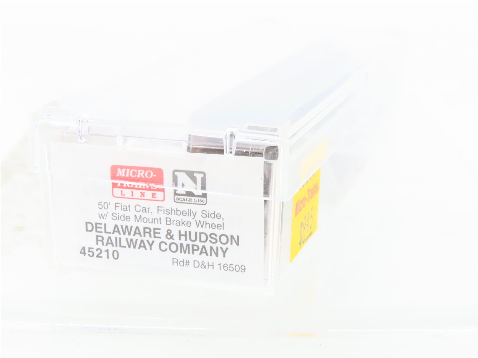 N Scale Micro-Trains MTL 45210 D&H Delaware & Hudson 50' Flat Car #16509