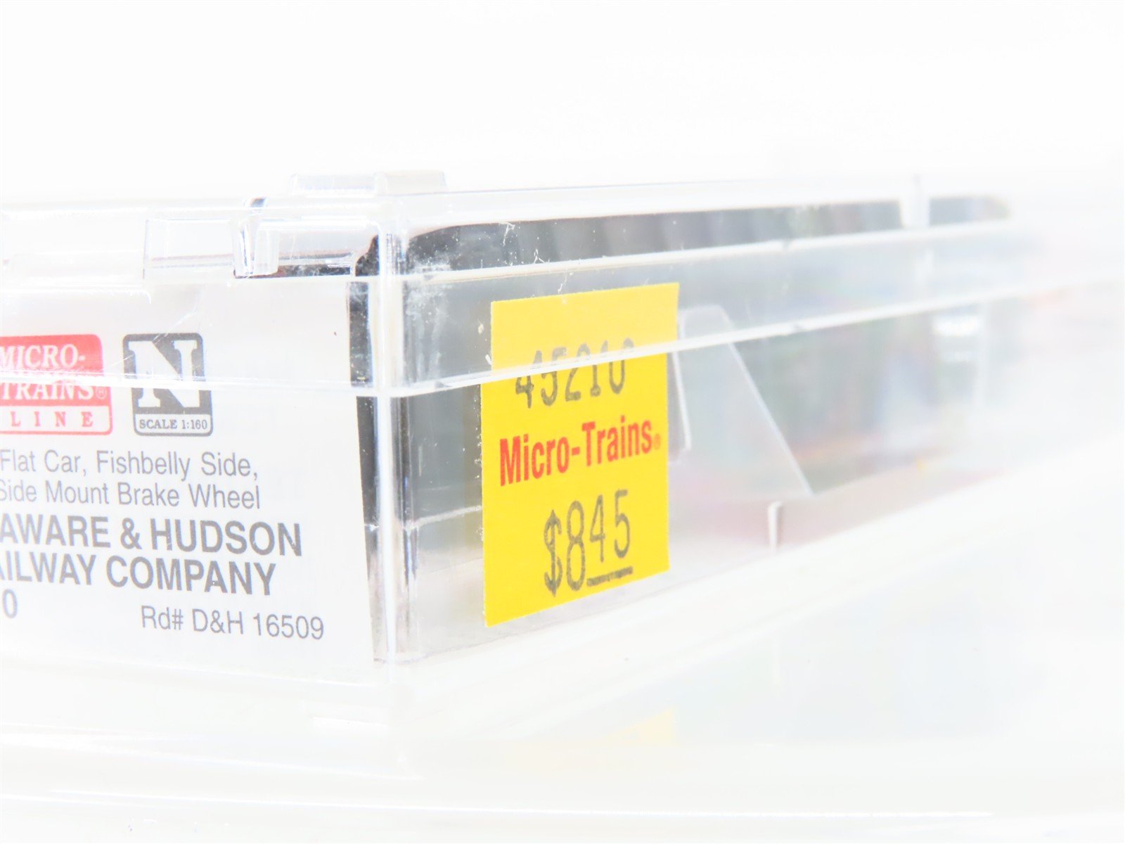N Scale Micro-Trains MTL 45210 D&H Delaware & Hudson 50' Flat Car #16509