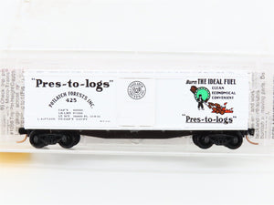 N Scale Micro-Trains 42060 Potlatch Forests, Inc. 40' Single Door Box Car #425