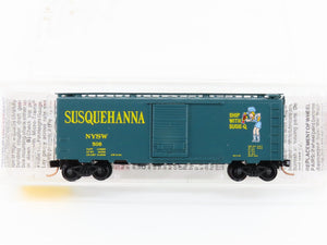 N Scale Micro-Trains MTL 20670 NYSW Susquehanna 40' Single Door Box Car #508