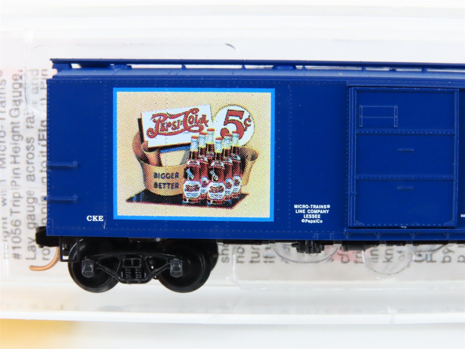 N Scale Micro-Trains MTL 120220 PCMT Pepsi-Cola 40' Single Door Box Car #12024