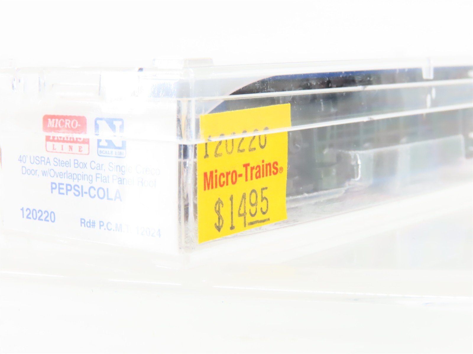 N Scale Micro-Trains MTL 120220 PCMT Pepsi-Cola 40' Single Door Box Car #12024