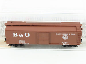 N Scale Micro-Trains MTL 120240 B&O Baltimore & Ohio 40' Steel Box Car #276383