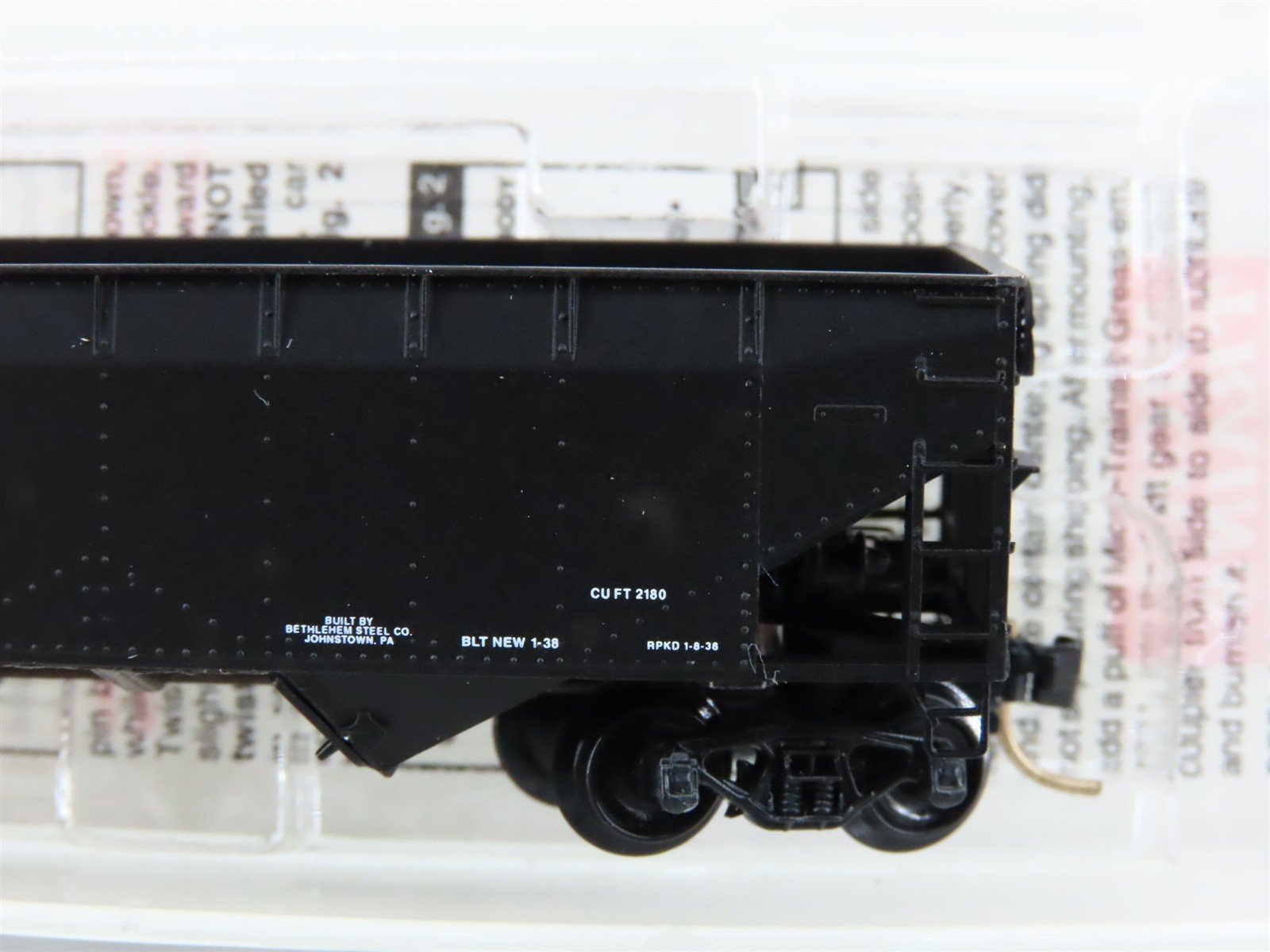 N Scale Micro-Trains MTL 55120 T&P Texas & Pacific 33' 2-Bay Hopper #9006