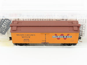 N Scale Micro-Trains MTL 58540 WCLX Wilson Car Lines 36' Wood Reefer #9259