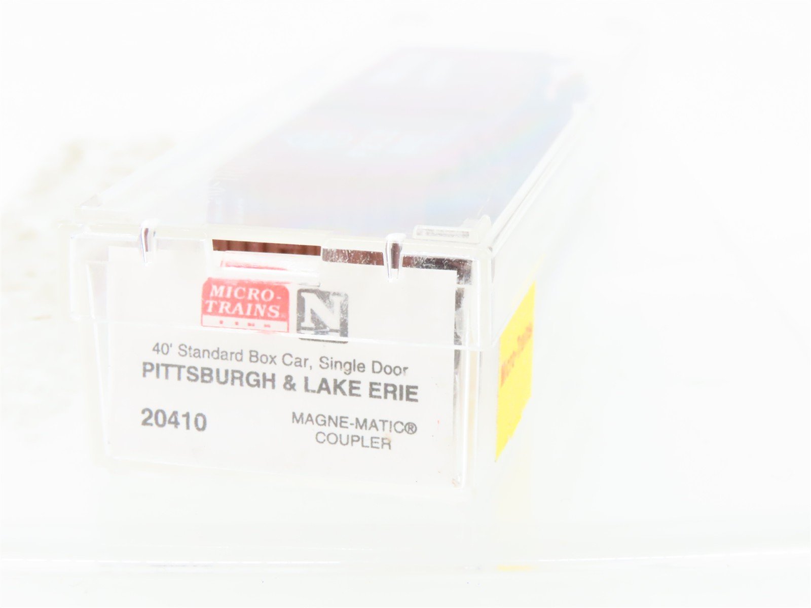 N Scale Micro-Trains MTL 20410 P&LE Pittsburgh & Lake Erie 40' Box Car #20375