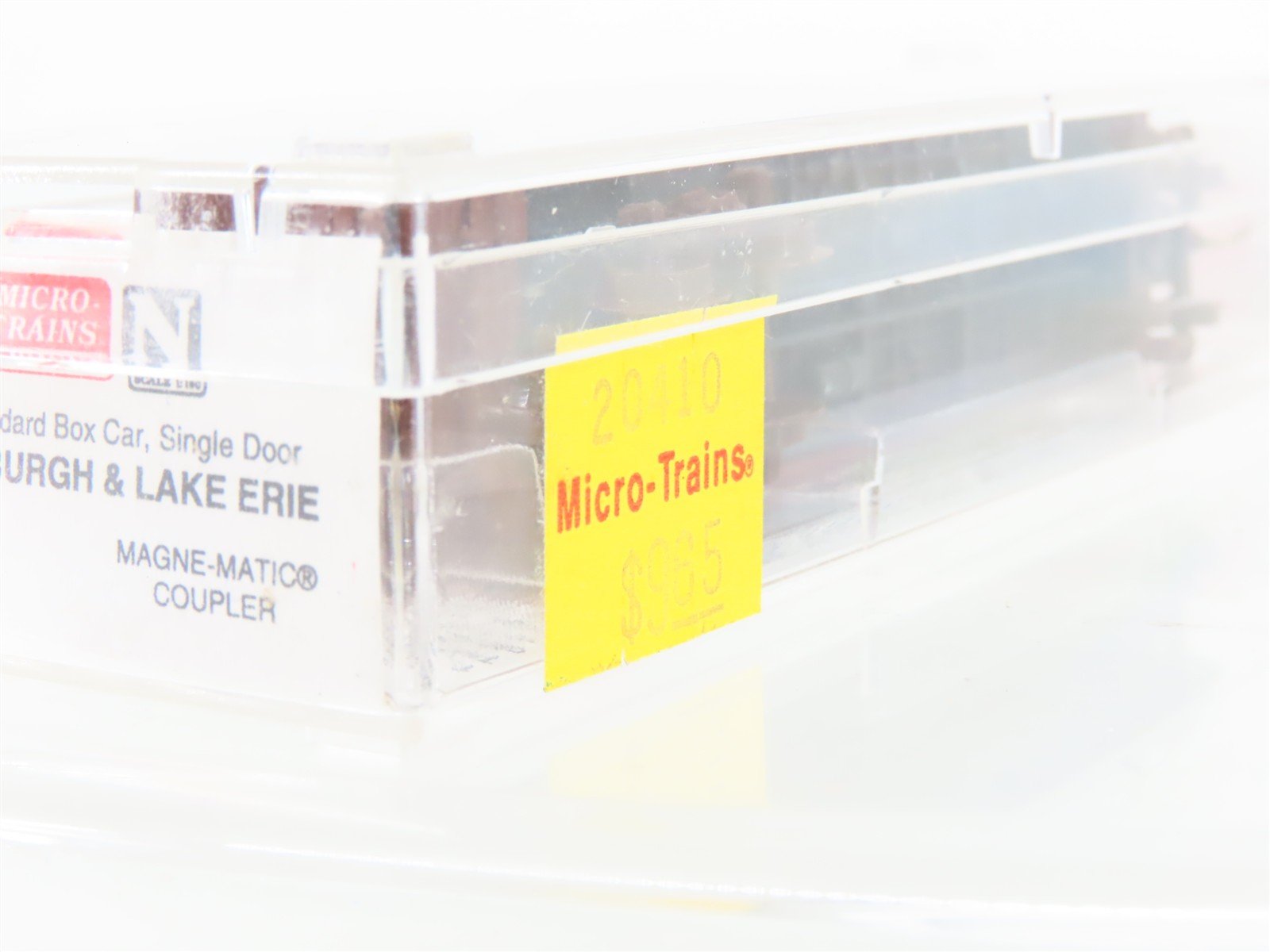 N Scale Micro-Trains MTL 20410 P&LE Pittsburgh & Lake Erie 40' Box Car #20375