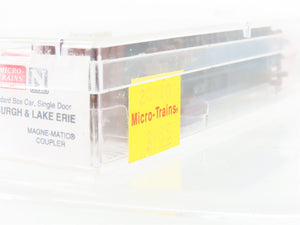 N Scale Micro-Trains MTL 20410 P&LE Pittsburgh & Lake Erie 40' Box Car #20375