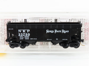 N Scale Micro-Trains MTL 86020 NKP Nickel Plate Road 33' 2-Bay Hopper #33799