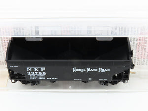N Scale Micro-Trains MTL 86020 NKP Nickel Plate Road 33' 2-Bay Hopper #33799