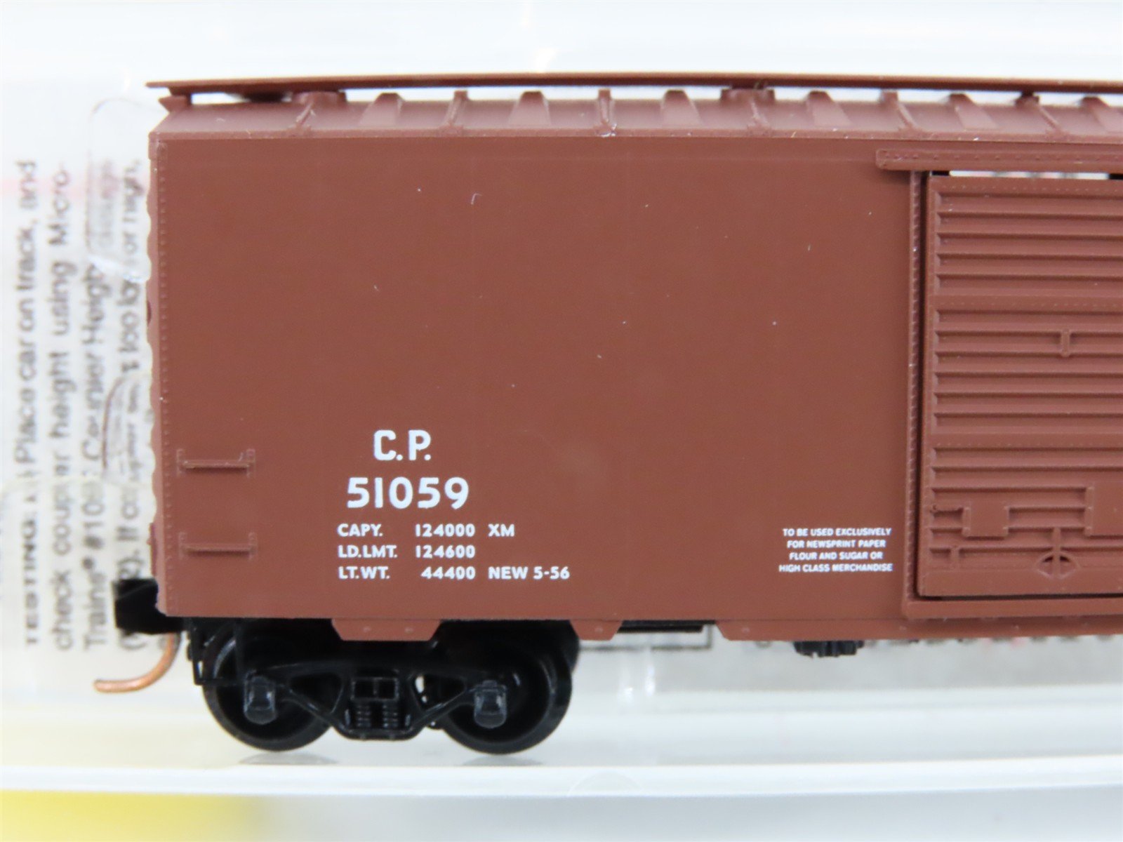 N Scale Micro-Trains MTL 20436/2 CP Canadian Pacific Railway 40' Box Car #51059