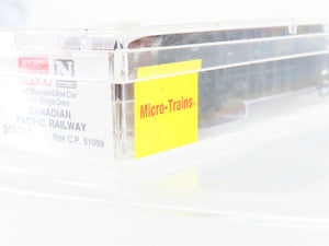 N Scale Micro-Trains MTL 20436/2 CP Canadian Pacific Railway 40' Box Car #51059