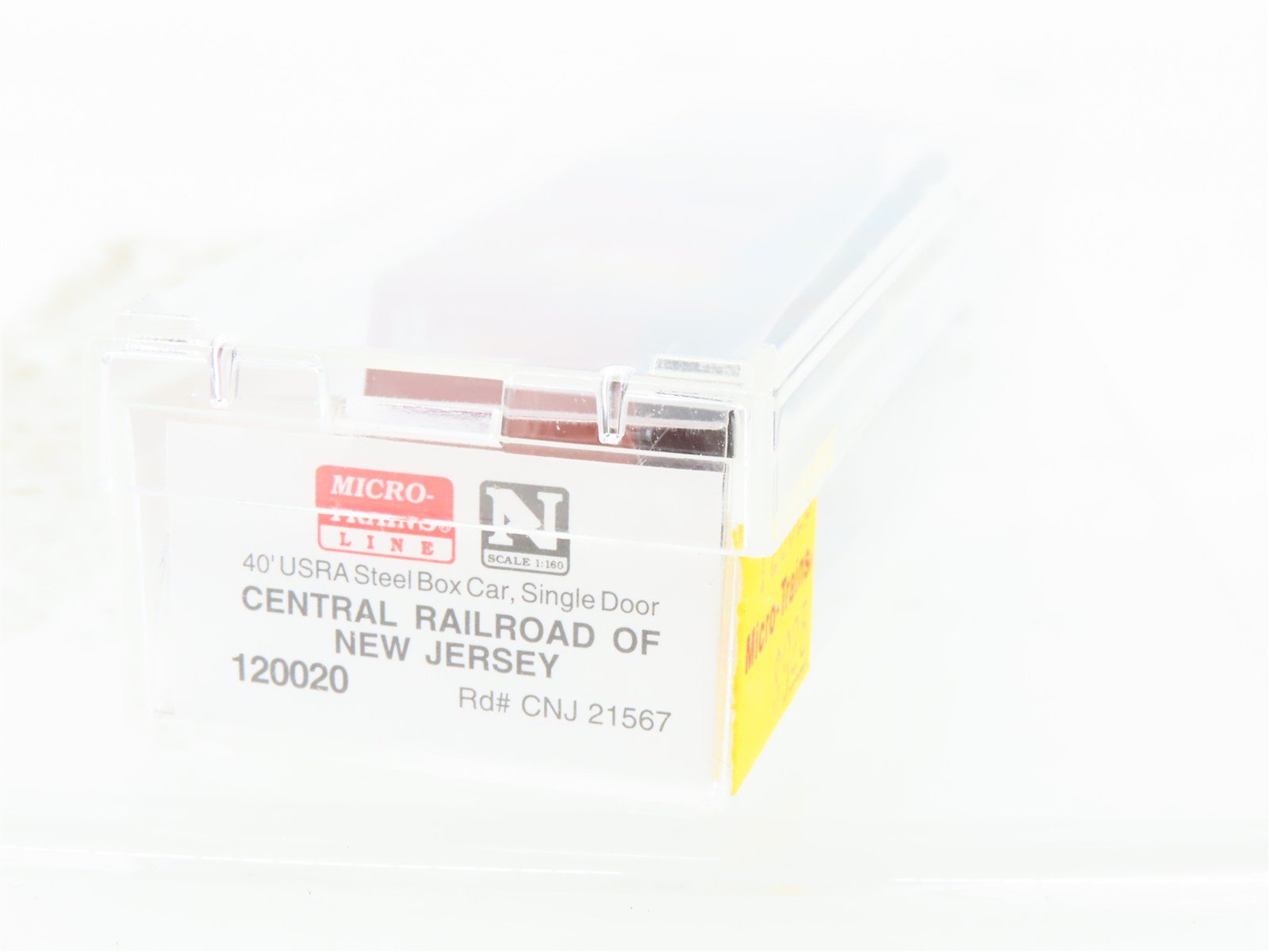 N Micro-Trains MTL 120020 CNJ Jersey Central 40' Single Door Box Car #21567