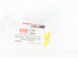 N Micro-Trains MTL 120020 CNJ Jersey Central 40' Single Door Box Car #21567