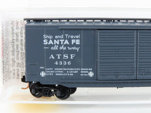 N Scale Micro-Trains MTL 34250 ATSF Santa Fe 50' Double Door Box Car #4336