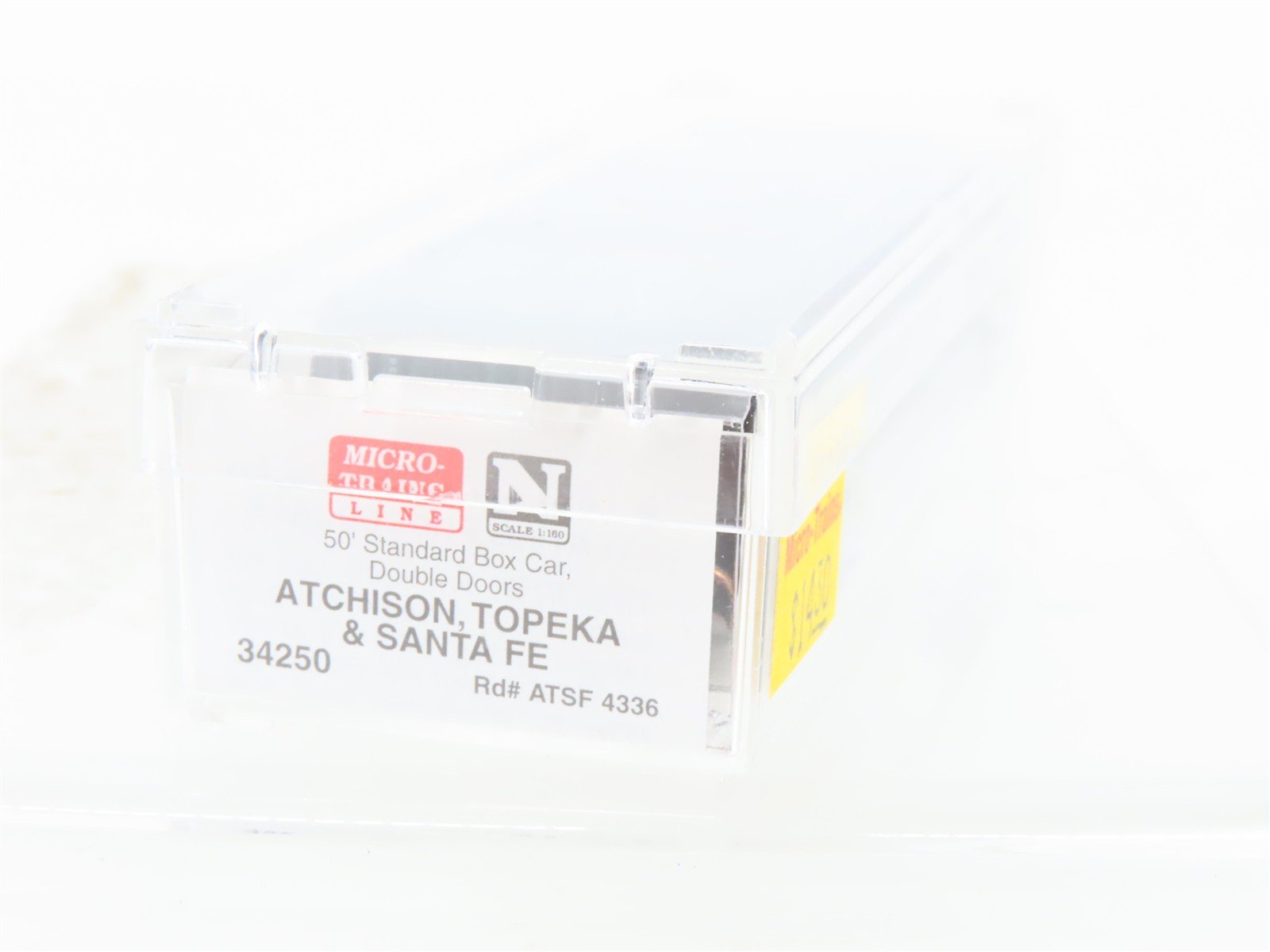 N Scale Micro-Trains MTL 34250 ATSF Santa Fe 50' Double Door Box Car #4336