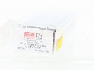 N Scale Micro-Trains MTL 34250 ATSF Santa Fe 50' Double Door Box Car #4336