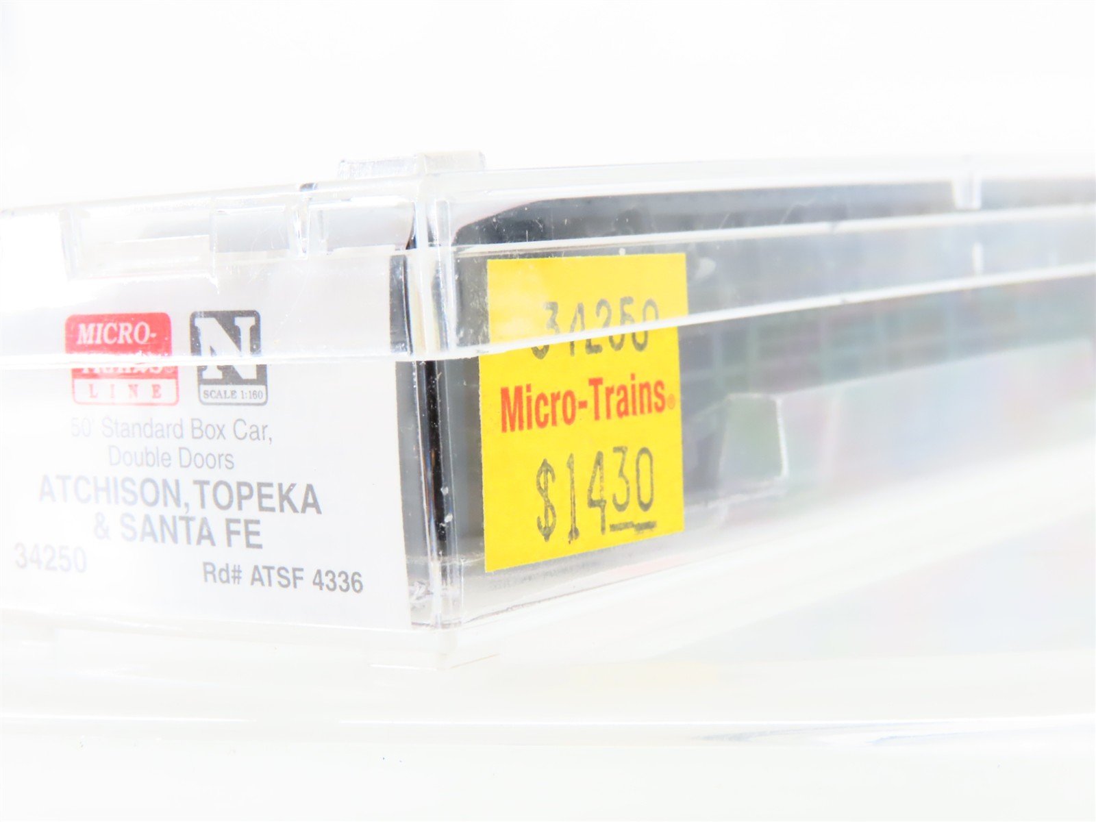 N Scale Micro-Trains MTL 34250 ATSF Santa Fe 50' Double Door Box Car #4336