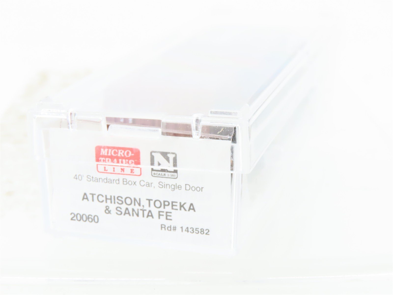 N Micro-Trains MTL 20060 ATSF Santa Fe Grand Canyon Line 40' Box Car #143582