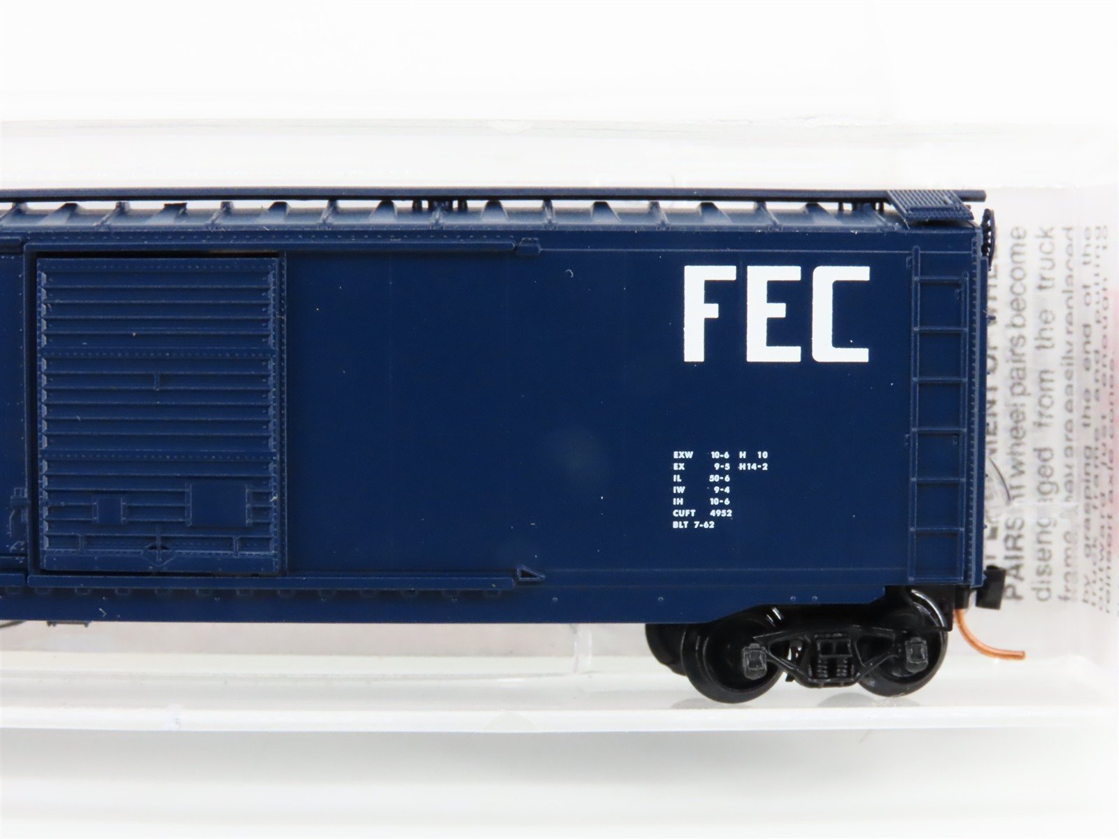 N Scale Micro-Trains MTL 33080 FEC Florida East Coast Railroad 50' Box Car #5002