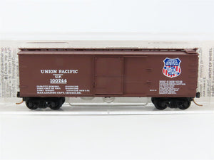 N Scale Micro-Trains MTL 39210 UP Union Pacific 40' Single Door Box Car #100744