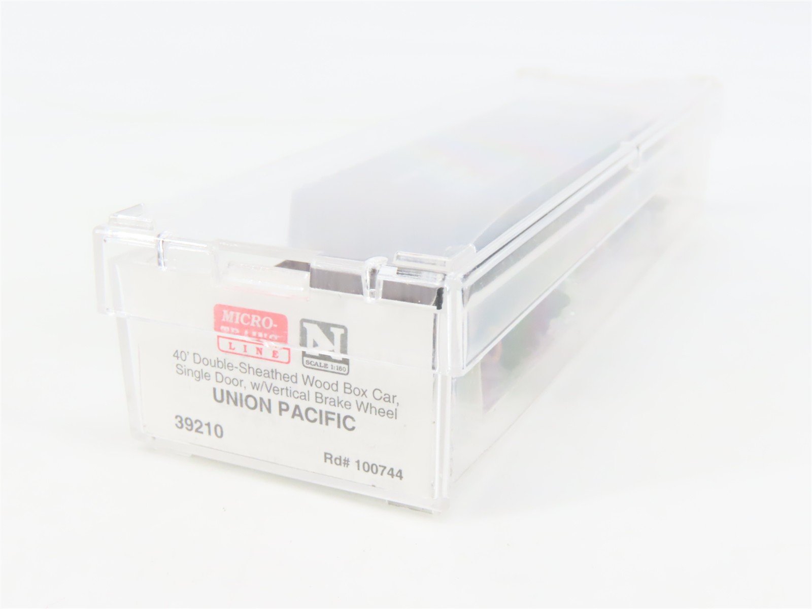 N Scale Micro-Trains MTL 39210 UP Union Pacific 40' Single Door Box Car #100744