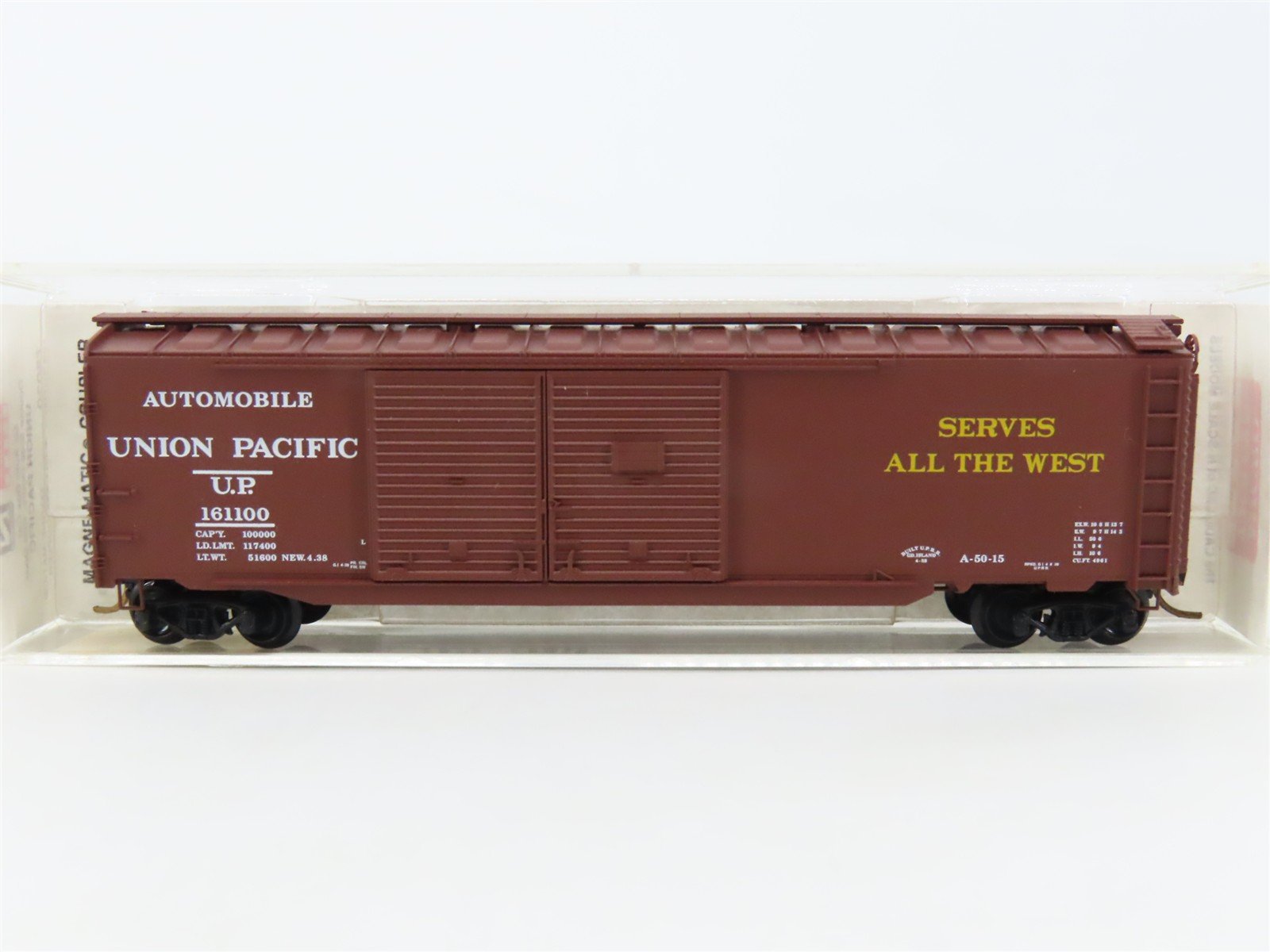 N Scale Micro-Trains MTL 78030 UP Union Pacific 50' Automobile Box Car #16110