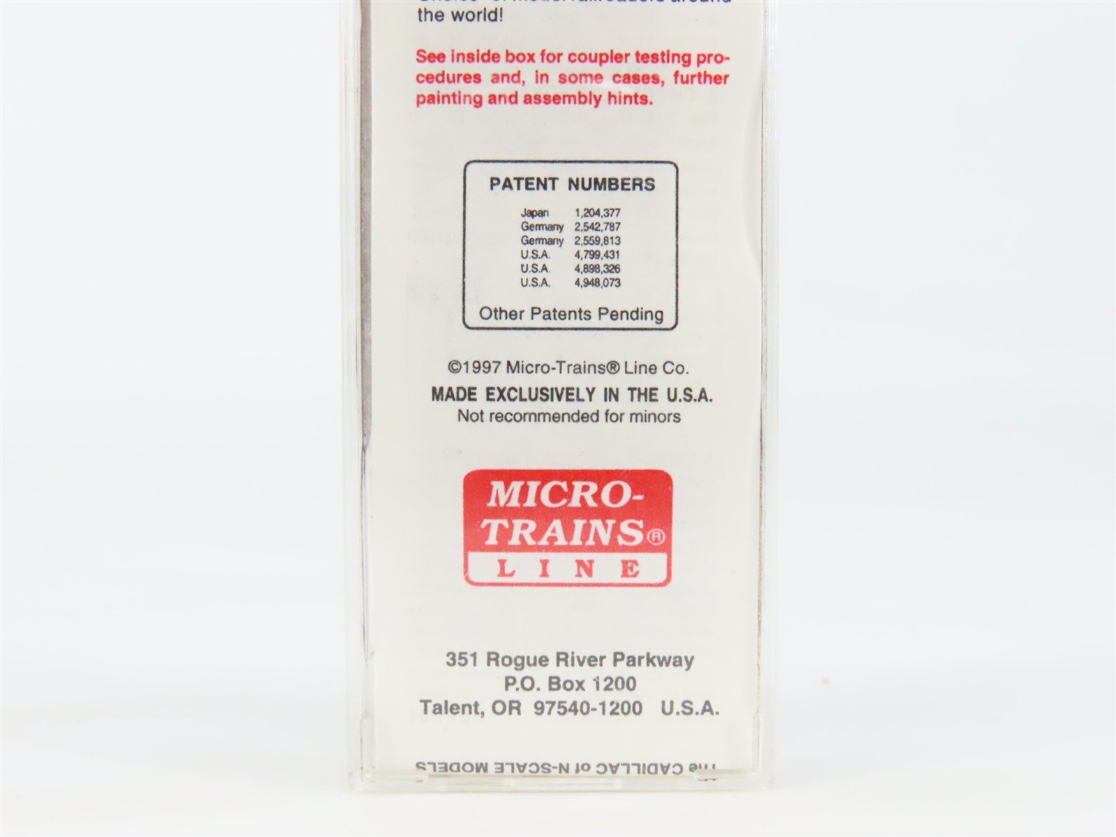 N Scale Micro-Trains MTL 78030 UP Union Pacific 50' Automobile Box Car #16110