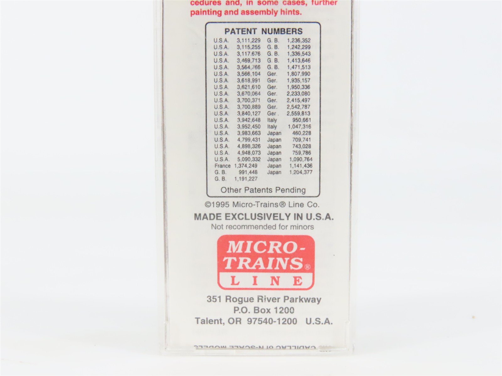N Micro-Trains MTL 34050 SP Southern Pacific 50' Double Door Box Car #202516