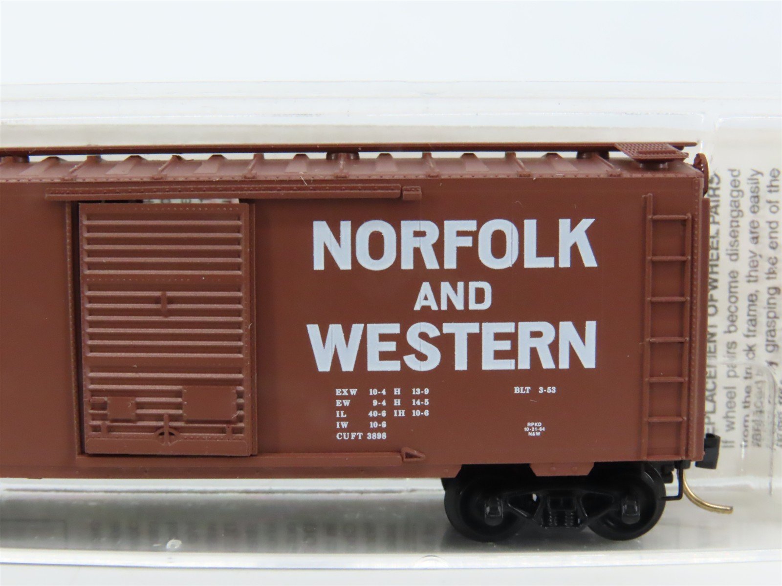 N Micro-Trains MTL 20039 N&W Norfolk & Western 40' Single Door Box Car #53045