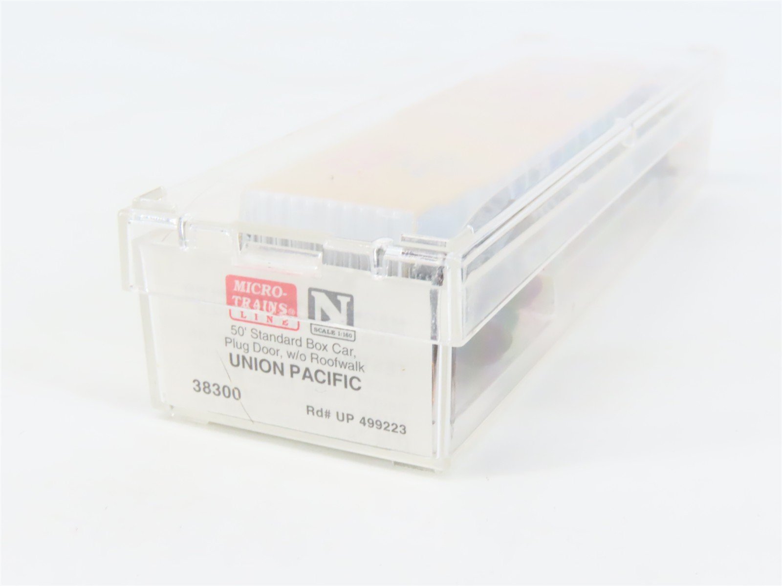 N Scale Micro-Trains MTL 38300 UP Union Pacific 50' Plug Door Box Car #499223