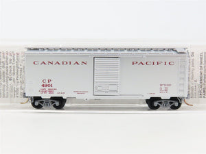 N Scale Micro-Trains MTL 20546 CP Canadian Pacific 40' Single Door Box Car #4901