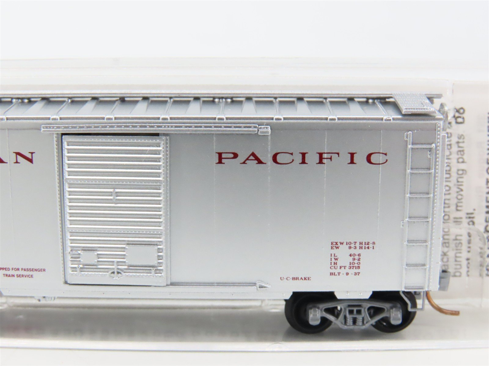 N Scale Micro-Trains MTL 20546 CP Canadian Pacific 40' Single Door Box Car #4901