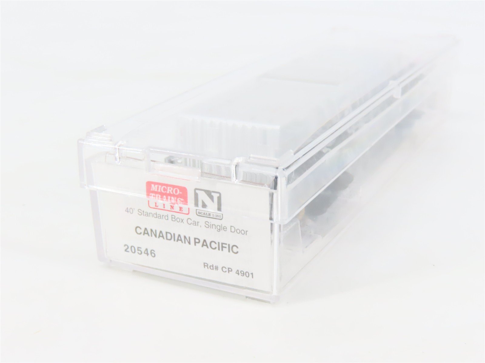 N Scale Micro-Trains MTL 20546 CP Canadian Pacific 40' Single Door Box Car #4901