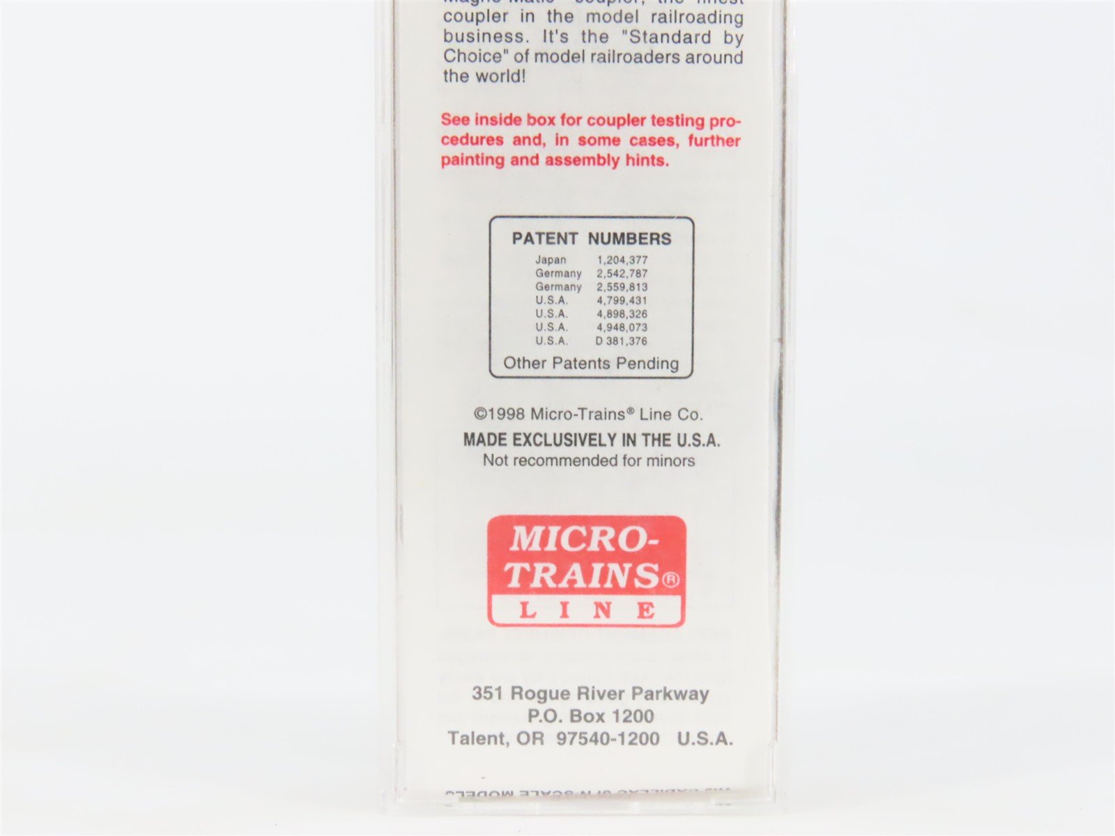 N Micro-Trains MTL 20047 NYC New York Central 40' Single Door Box Car #159000