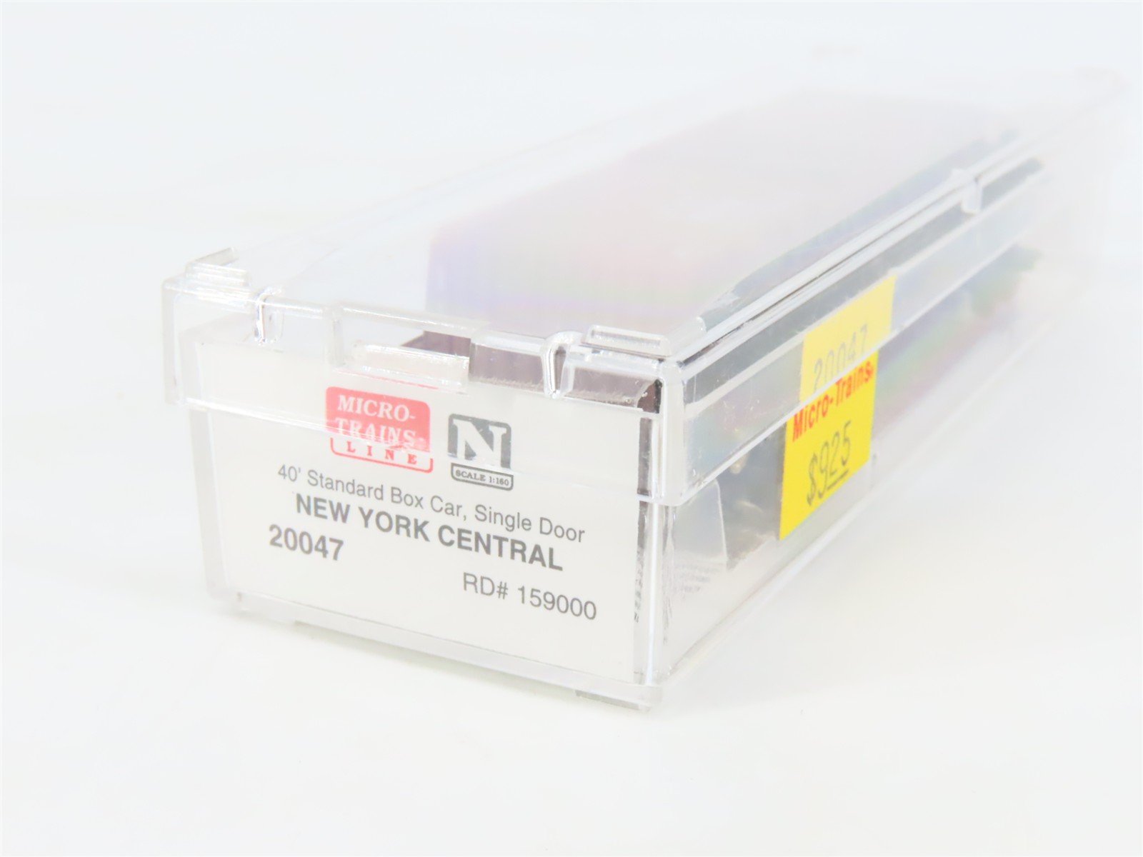 N Micro-Trains MTL 20047 NYC New York Central 40' Single Door Box Car #159000