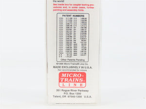 N Scale Micro-Trains MTL 21110 ATSF Santa Fe 40' Plug Door Box Car #149953