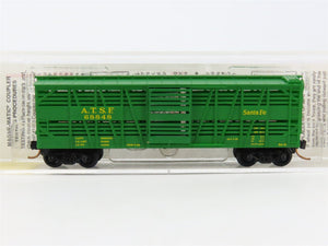 N Scale Micro-Trains MTL 35070 ATSF Santa Fe 40' Despatch Stock Car #68848