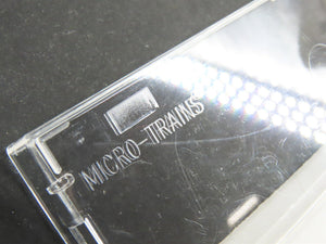 N Scale Micro-Trains MTL 44090 CB&Q Burlington Route 50' Flat Car #93374