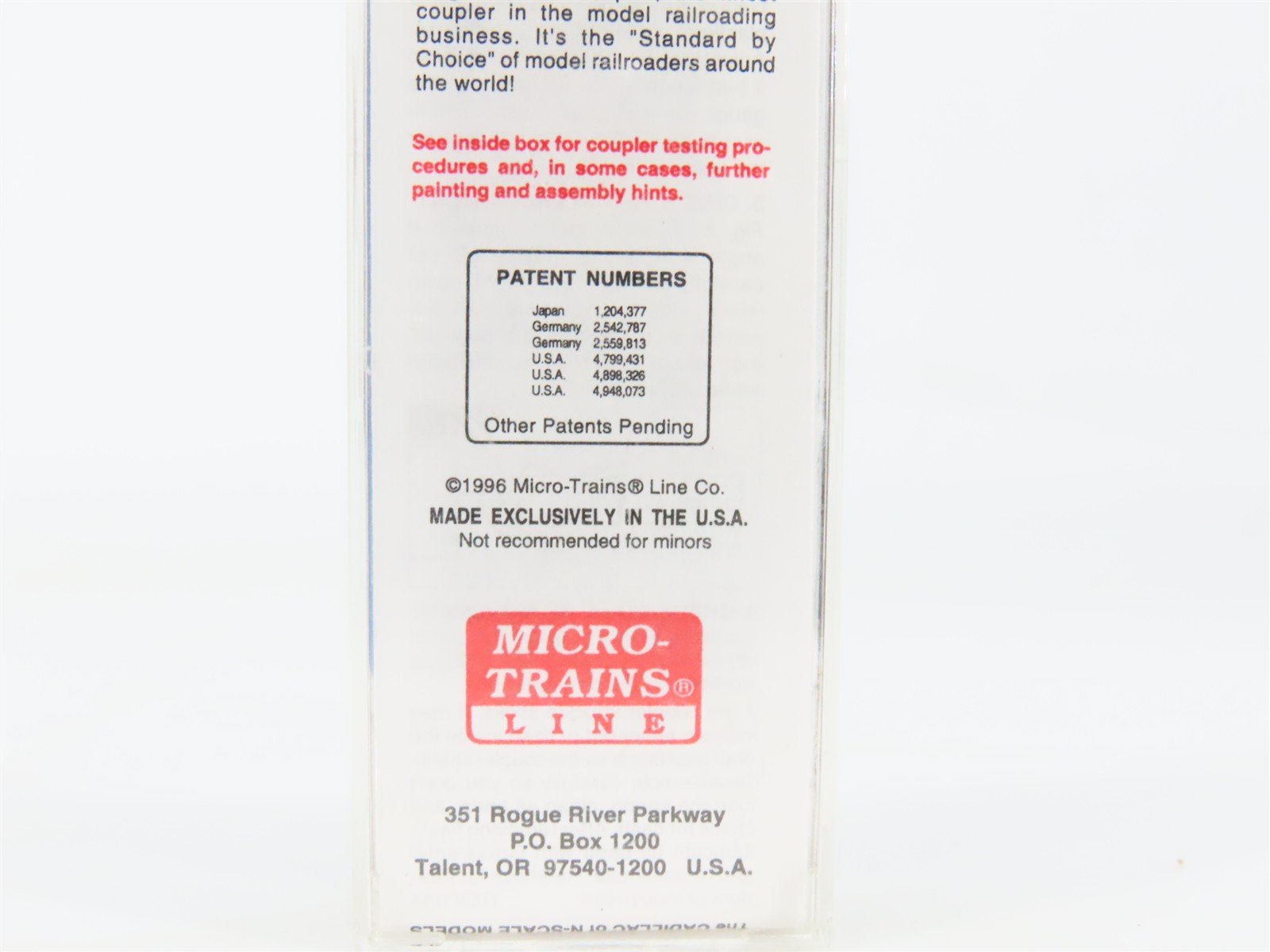 N Scale Micro-Trains MTL 21040 GN Great Northern 40' Plug Door Box Car #6619
